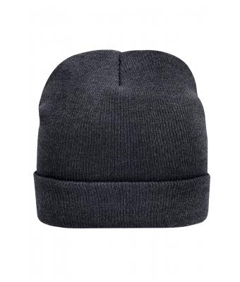 Unisexe Bonnet Thinsulate™ Gris-foncé-mélange 7806