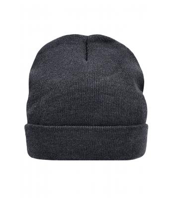 Unisexe Bonnet Thinsulate™ Gris-foncé-mélange 7806