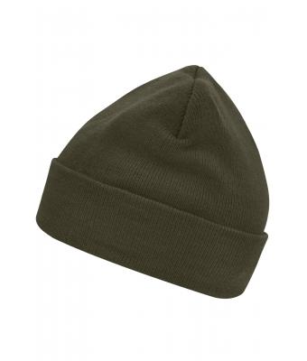 Unisex Knitted Cap Thinsulate™ Olijf 7806