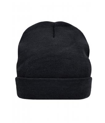 Unisex Knitted Cap Thinsulate™ Zwart 7806