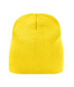 Unisex Beanie No.1 Geel 7807