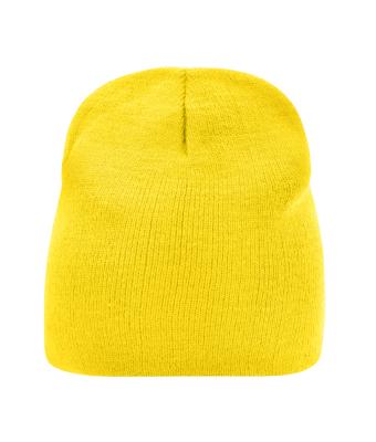 Unisex Beanie No.1 Geel 7807