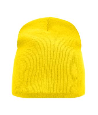 Unisex Beanie No.1 Geel 7807