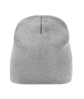 Unisexe Bonnet sans revers Gris-clair-mélange 7807