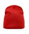 Unisexe Bonnet sans revers Rouge 7807