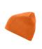 Unisexe Bonnet sans revers Orange 7807
