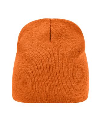 Unisexe Bonnet sans revers Orange 7807