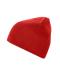Unisexe Bonnet sans revers Rouge 7807