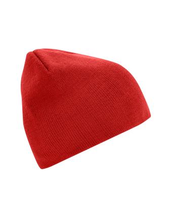 Unisexe Bonnet sans revers Rouge 7807