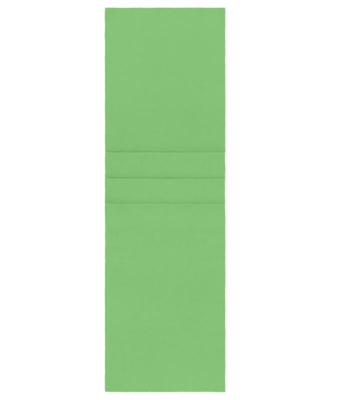 Unisexe Écharpe polaire sans frange Vert-citron 7811