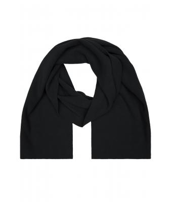 Unisex Fleece Scarf Black 7811