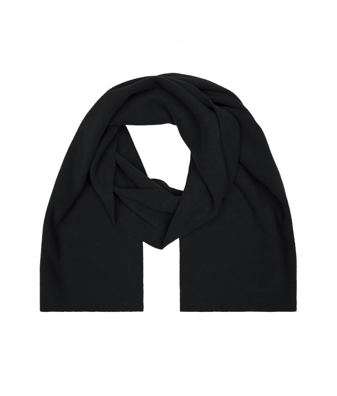Unisex Fleece Scarf Black 7811
