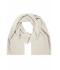 Unisex Fleece Scarf Gebroken-wit 7811