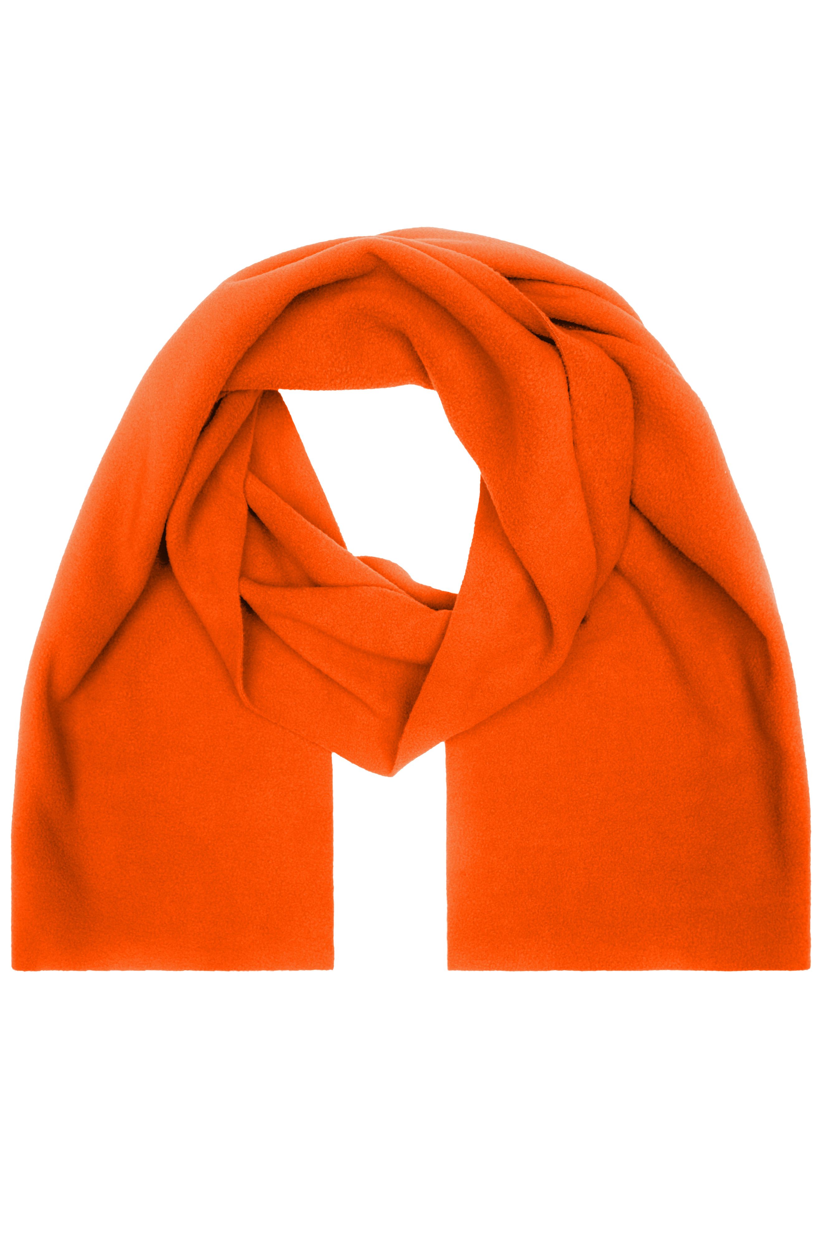 Unisex Fleece Scarf OrangeDaiber