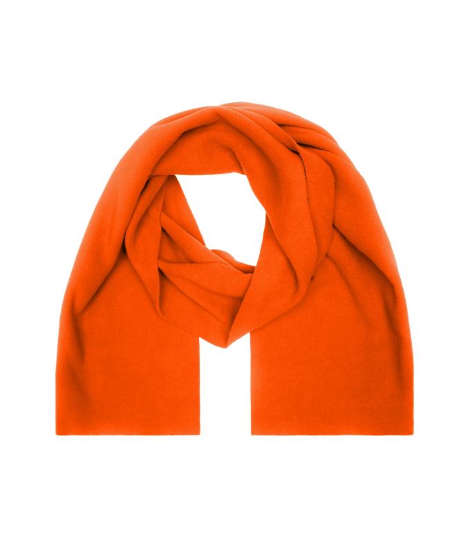 Unisex Fleece Scarf Orange 7811