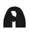 Unisex Fleece Scarf Zwart 7811