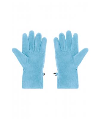 Unisexe Gants polaires Bleu-clair 7815