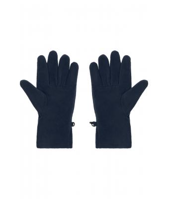 Unisex Microfleece Gloves Navy 7815