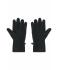 Unisex Microfleece Gloves Zwart 7815
