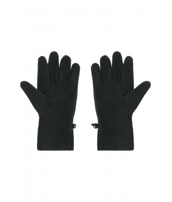 Unisex Microfleece Gloves Black 7815