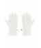 Unisex Microfleece Gloves Off-white 7815