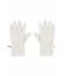 Unisex Microfleece Gloves Off-white 7815
