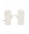 Unisex Microfleece Gloves Off-white 7815