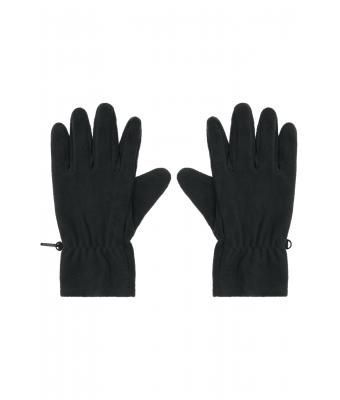 Unisex Microfleece Gloves Zwart 7815