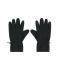 Unisex Microfleece Gloves Zwart 7815