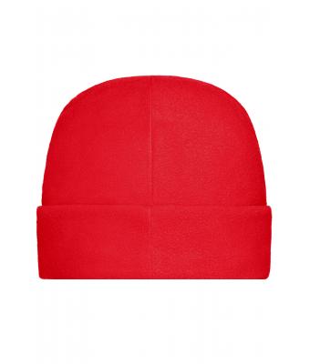 Unisex Microfleece Cap Rood 7817