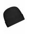 Unisex Microfleece Cap Zwart 7817