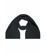Unisex Microfleece Scarf Black 7818