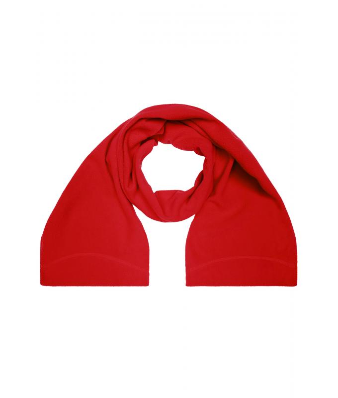 Unisex Microfleece Scarf Red 7818