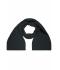 Unisex Microfleece Scarf Black 7818