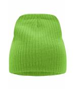 Unisexe Bonnet effet côtelé Vert-citron 7830