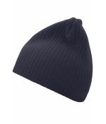 Unisexe Bonnet effet côtelé Marine 7830