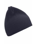 Unisexe Bonnet effet côtelé Marine 7830