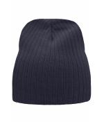 Unisexe Bonnet effet côtelé Marine 7830