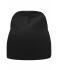 Unisex Rib Beanie Black 7830