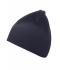 Unisex Rib Beanie Navy 7830