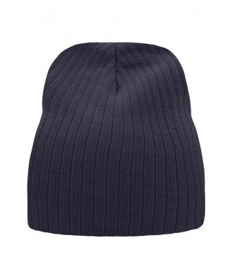 Unisex Rib Beanie Navy 7830