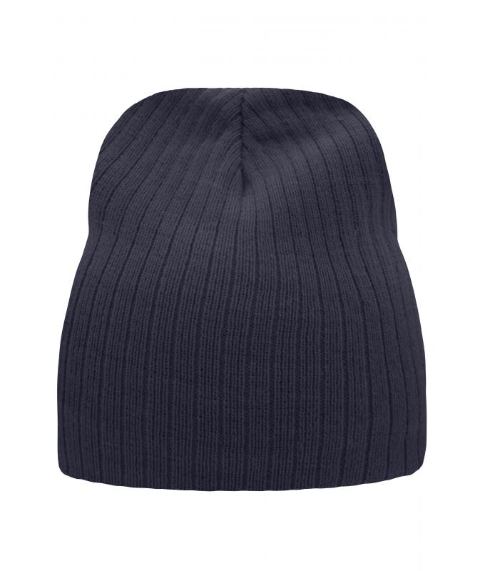 Unisex Rib Beanie Navy 7830