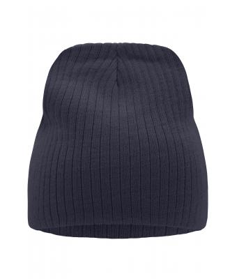 Unisex Rib Beanie Navy 7830