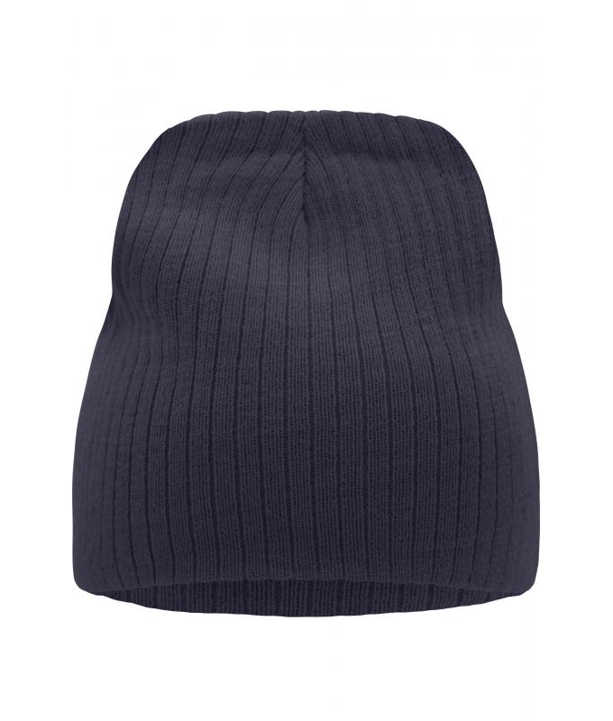 Unisex Rib Beanie Navy 7830