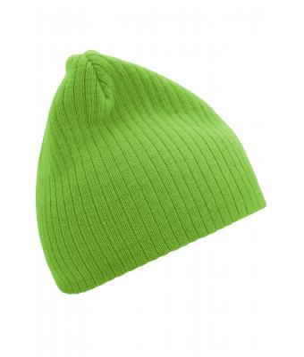 Unisex Rib Beanie Lime 7830