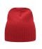 Unisex Rib Beanie Red 7830