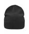 Unisex Knitted Beanie with Fleece Inset Black 7832