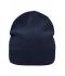 Unisex Knitted Beanie with Fleece Inset Navy 7832