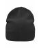 Unisex Knitted Beanie with Fleece Inset Zwart 7832