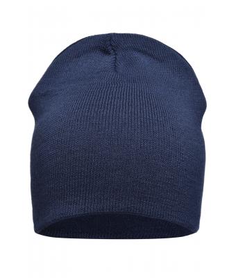 Unisexe Bonnet en coton Marine 7833